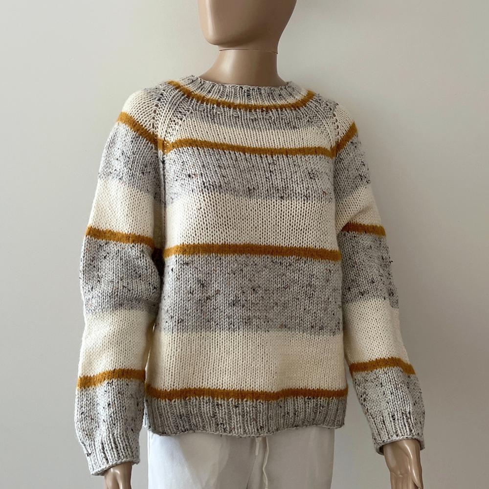 #2 - Handgebreide trui - wol / alpaca