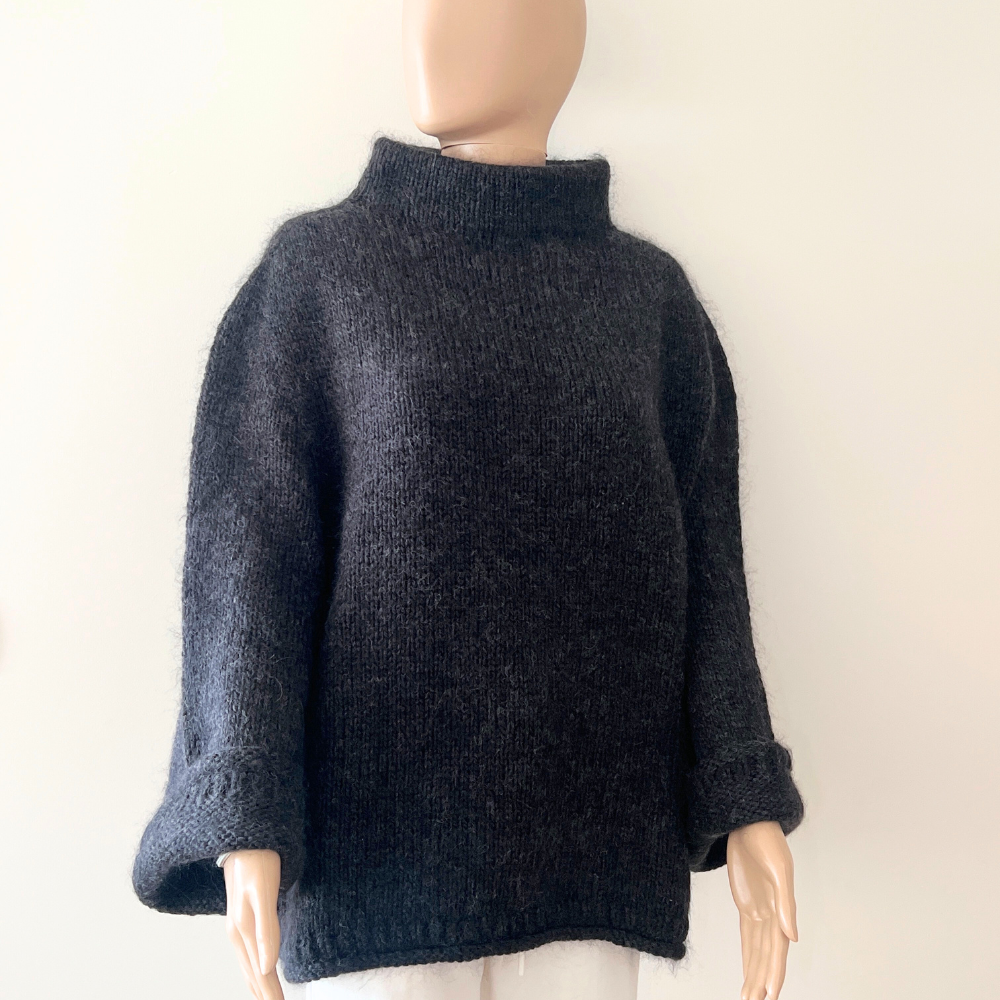 #8 - Handgebreide trui - wol / mohair