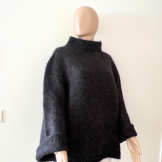#8 - Handgebreide trui - wol / mohair